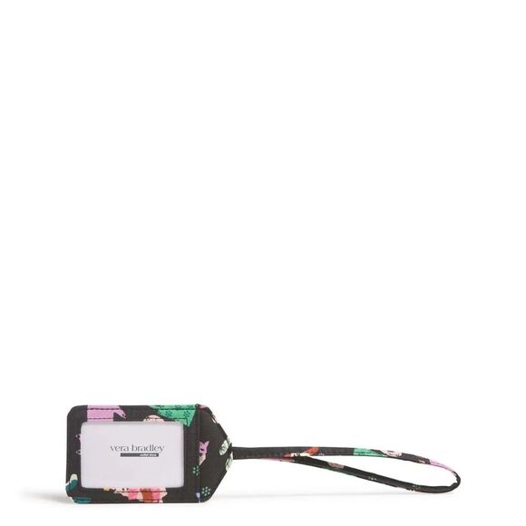 New! Vera Bradley Herding Cats Essential Luggage Tag in Cotton - Picture 1 of 2